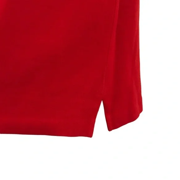 NWOT Ralph Lauren Sport Polo t-shirt dress XS red 100% cotton preppy ivy league - Picture 7 of 9